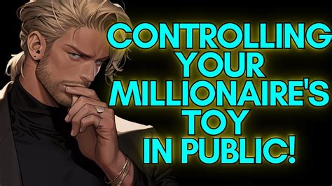 ASMR you control your boyfriends toy in public (nsfw) (M4F) (spicy).